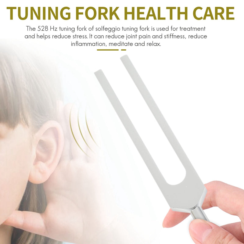 Trending Now Tuning Fork 528C 528HZ Tuner with Mallet Set for DNA Repair Healing Nervous System Testing Tuning Fork Health Care