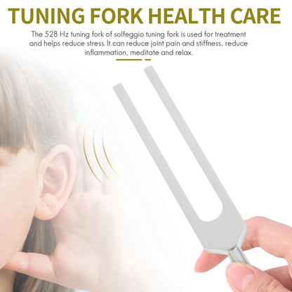 Trending Now Tuning Fork 528C 528HZ Tuner with Mallet Set for DNA Repair Healing Nervous System Testing Tuning Fork Health Care