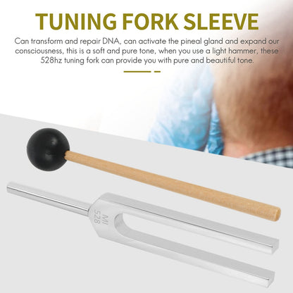 Trending Now Tuning Fork 528C 528HZ Tuner with Mallet Set for DNA Repair Healing Nervous System Testing Tuning Fork Health Care