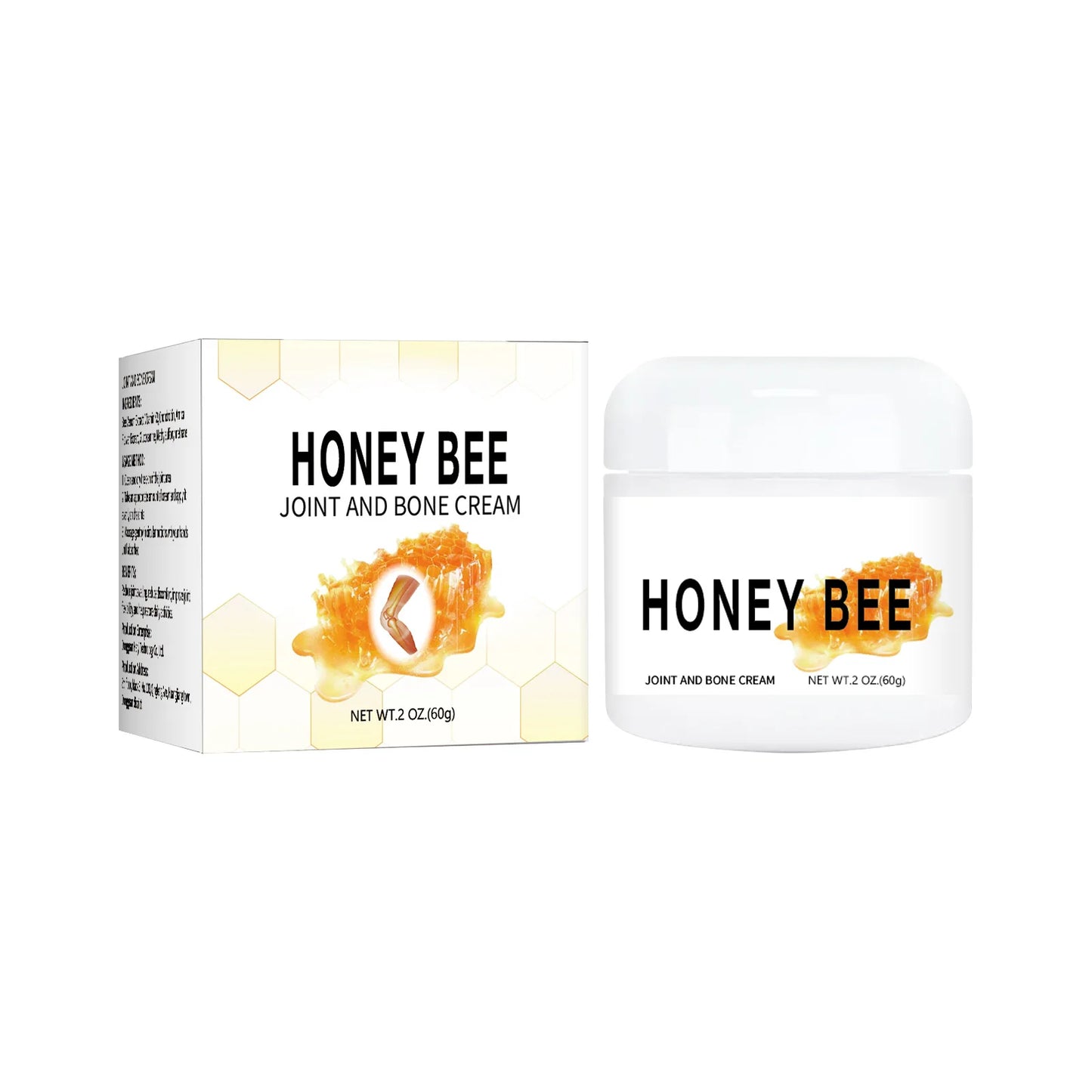 Honey Bee Joint Bone Cream Natural Honey Bee Venom Cream Lumbar Spine Hand Foot Care Cream Bone Health Body Care