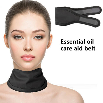 Castor Oil Neck Pack Elastic Band Compress Pad Neck Care Painless Improve Sleep Essential Oil Conditioning Neck Wrap Health Care