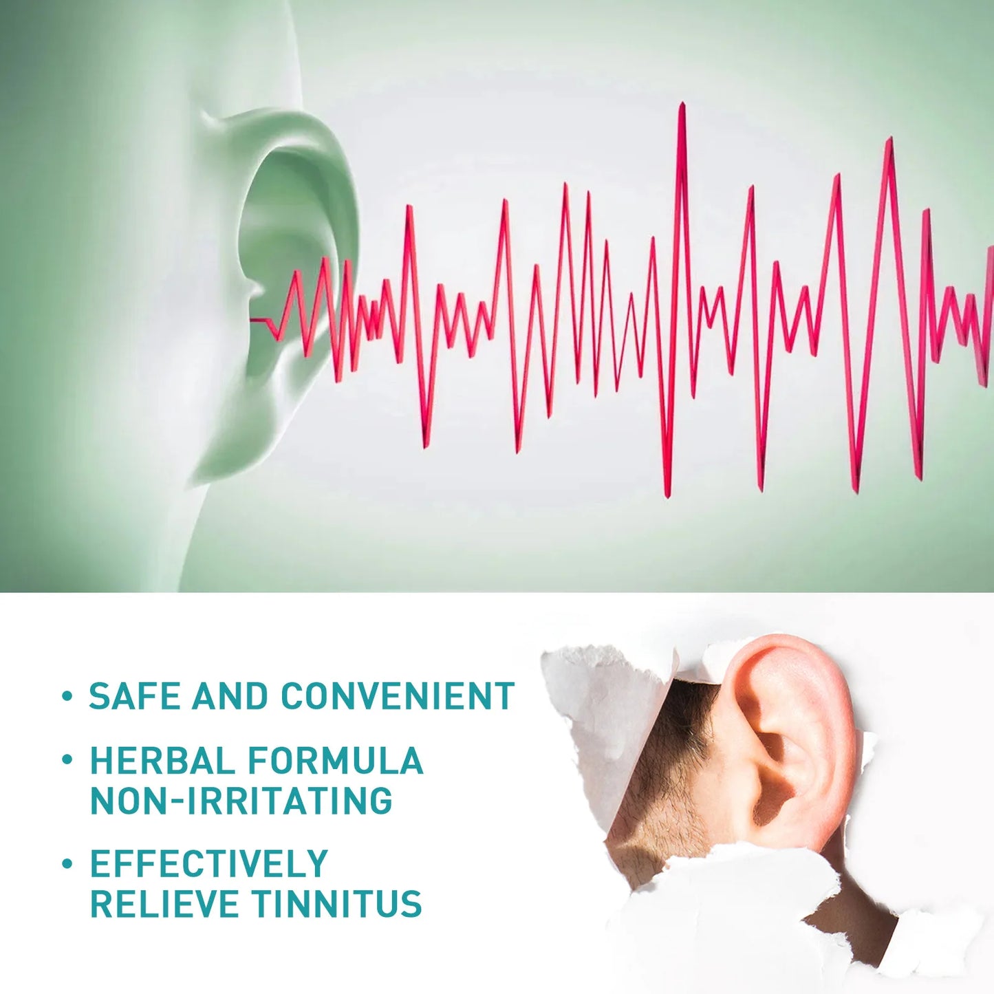 1PC Tinnitus Oil For Improved Ear Health Hearing Ear Ringing Drops Alleviate Deafness Tinnitus Itching Earache