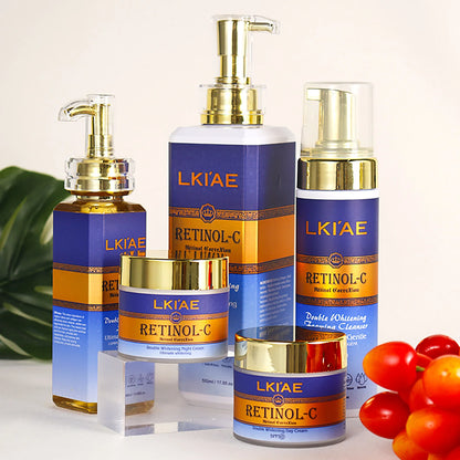 alike Supplier Custom Beautiful Skin Retinol Natural Lightening Body Korean Cosmetic Set For Skin Care