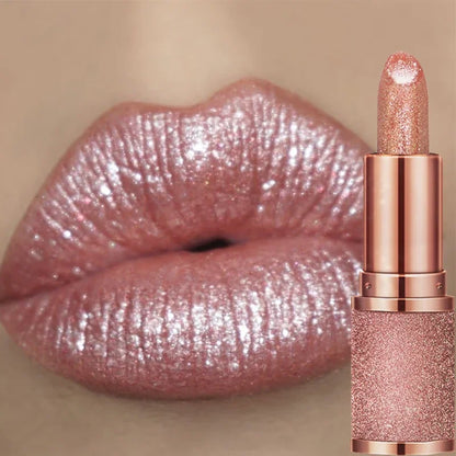 Jelly Lipstick Cosmetics Temperature Color Changing Glitter Lipstick Waterproof Longlasting Moisturizing Tint Sexy Lip Makeups