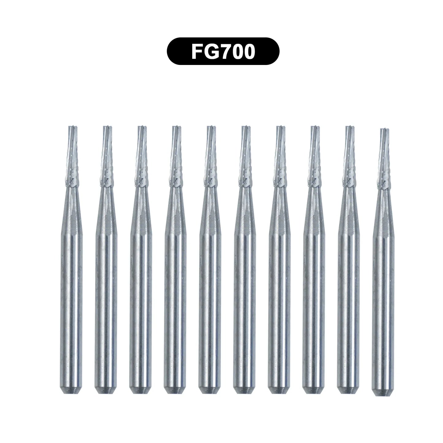 10Pcs/Box WellCK FG Bur Dental Carbide Burs Pear-Shaped Type Dia 1.6mm For High Speed Tungsten Steel Burs FG330 FG556 FG245 FG34