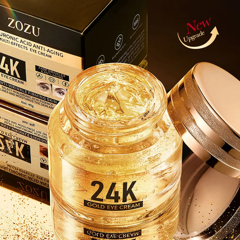 24k Gold Hyaluronic Acid Nicotinamide Face Serum Anti Aging Facial Lifting Collagen Cream Skin Care Whitening Eye Care Cleanser