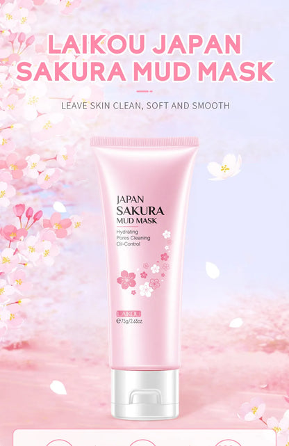 9pcs Facial Products Kit Sakura Skin Care Set Facial Cleanser Face Cream Sunscreen Facial Mask Eye Cream Korean Skincare Product