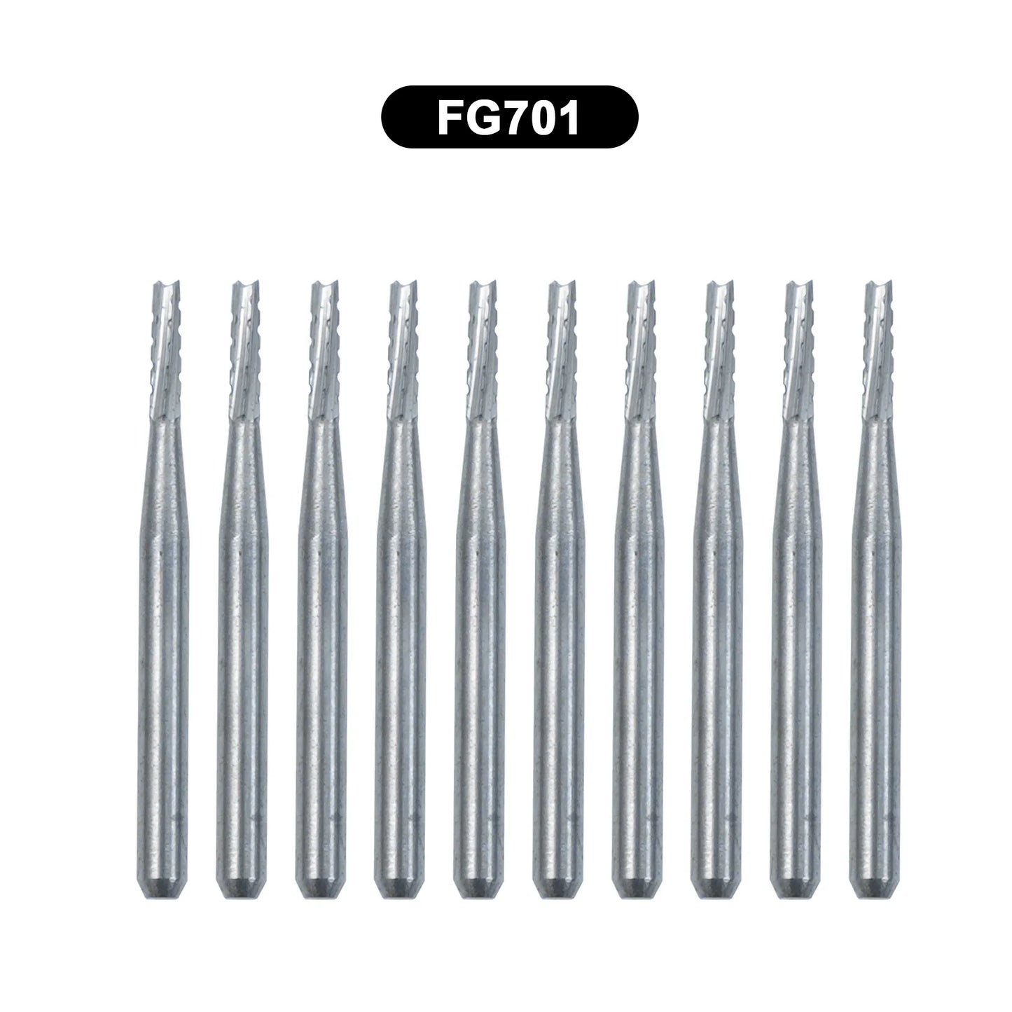 10Pcs/Box WellCK FG Bur Dental Carbide Burs Pear-Shaped Type Dia 1.6mm For High Speed Tungsten Steel Burs FG330 FG556 FG245 FG34