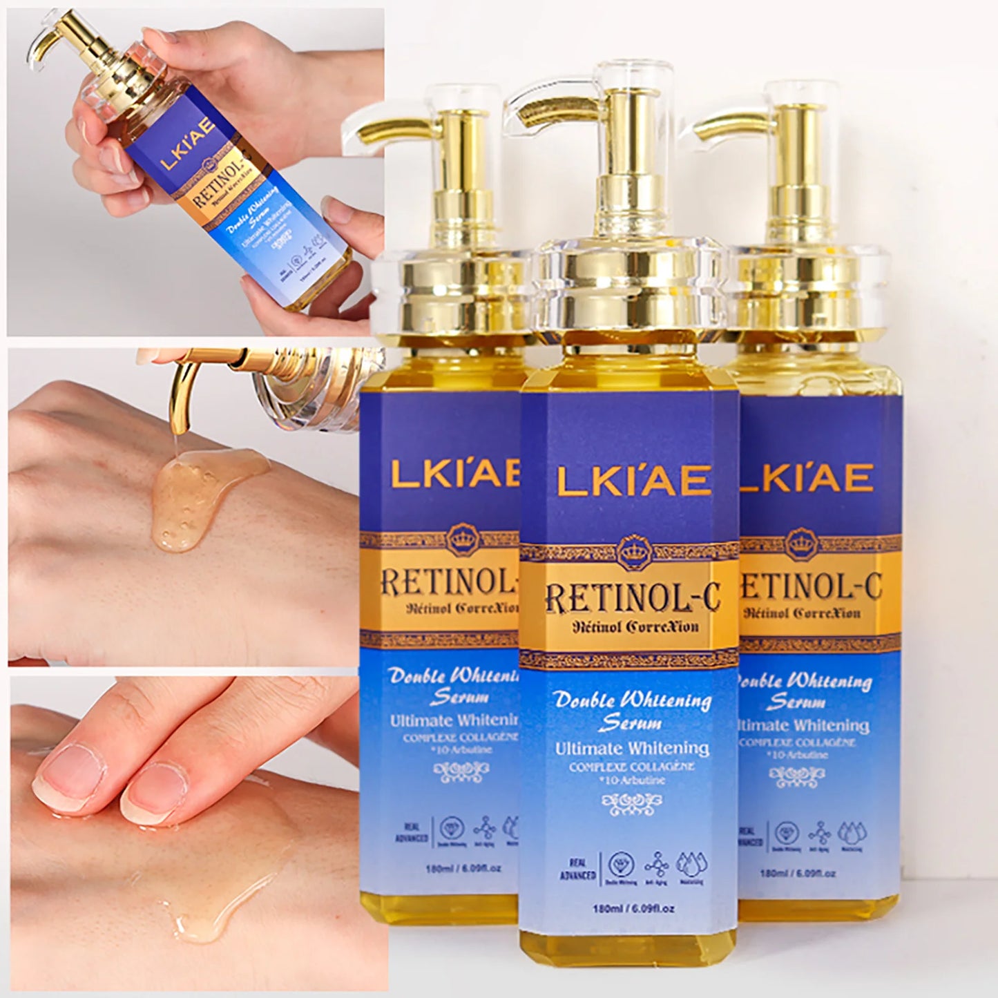 alike Supplier Custom Beautiful Skin Retinol Natural Lightening Body Korean Cosmetic Set For Skin Care