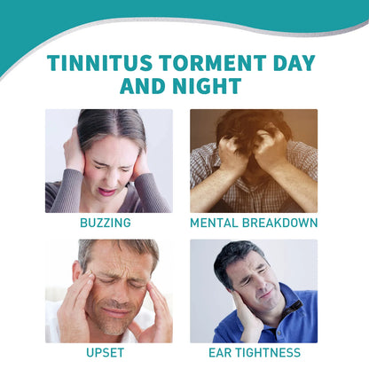 1PC Tinnitus Oil For Improved Ear Health Hearing Ear Ringing Drops Alleviate Deafness Tinnitus Itching Earache