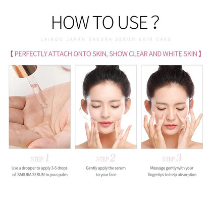 1ML*5 Pack Moisturizing Serum Nourish Essense Brightening Rejuvenation Skin Whitening Serum Shrinking Pore Face Skincare