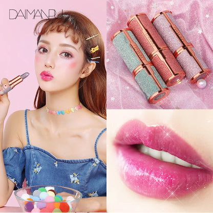 Jelly Lipstick Cosmetics Temperature Color Changing Glitter Lipstick Waterproof Longlasting Moisturizing Tint Sexy Lip Makeups