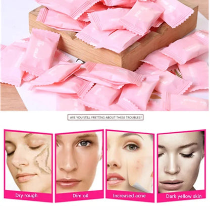 Face Mask Paper Disposable Facial Masks Papers Natural Skin Care Compressed Wrapped Masks DIY Women Makeup Face Beauty Tool